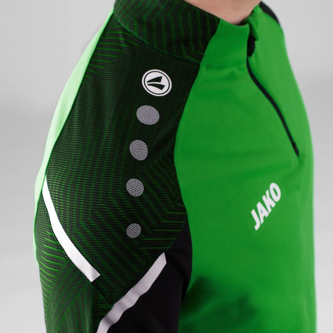 Jako Ziptop Performance Voetbalshirt - XL - Groen