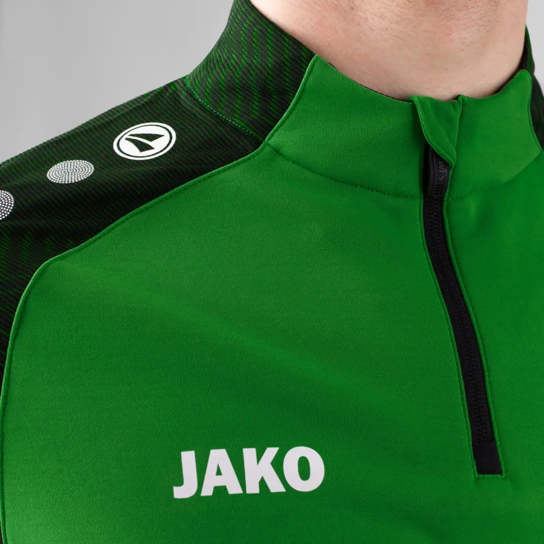 Jako Ziptop Performance Voetbalshirt - XL - Groen