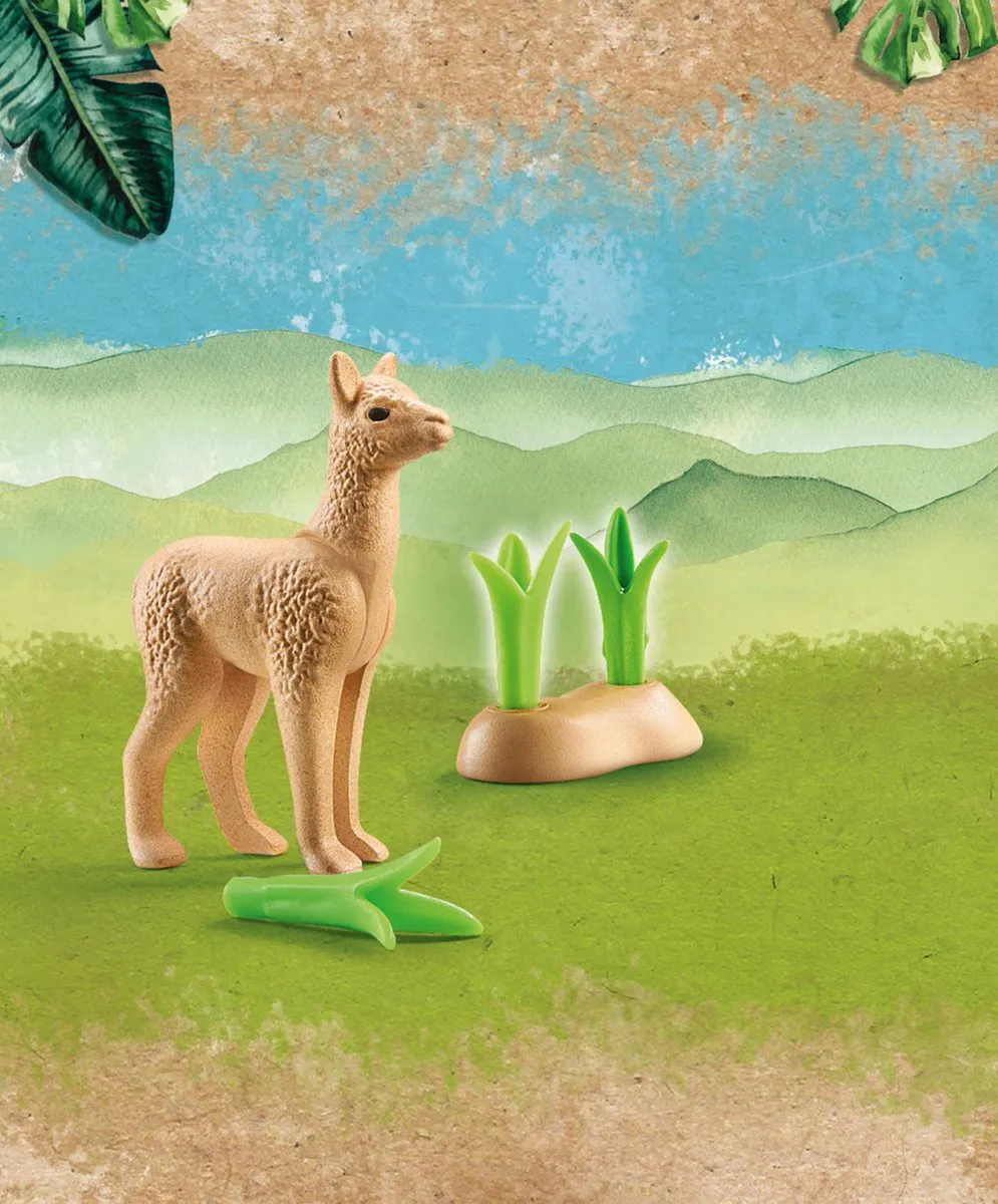 Playmobil Wiltopia Baby Alpaca 71064 - Multicolor