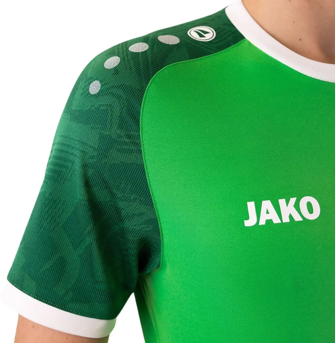 Jako Iconic SS Shirt Senior S - Donkergroen/Wit - afbeelding 6 van 6