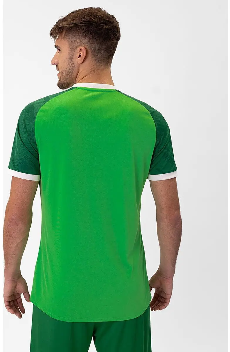 Jako Iconic SS Shirt Senior S - Donkergroen/Wit