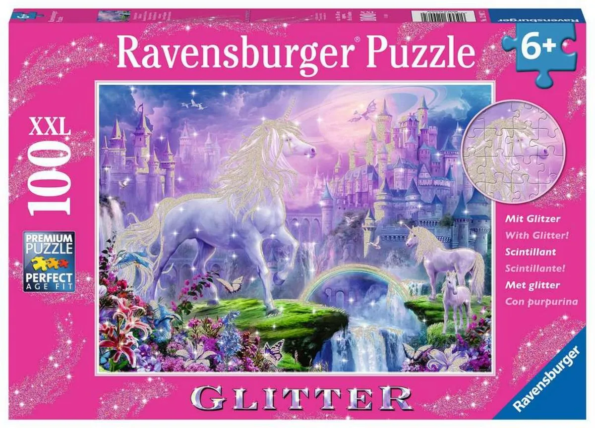 Ravensburger Koninkrijk van de Eenhoorns Legpuzzel 100 Stuks