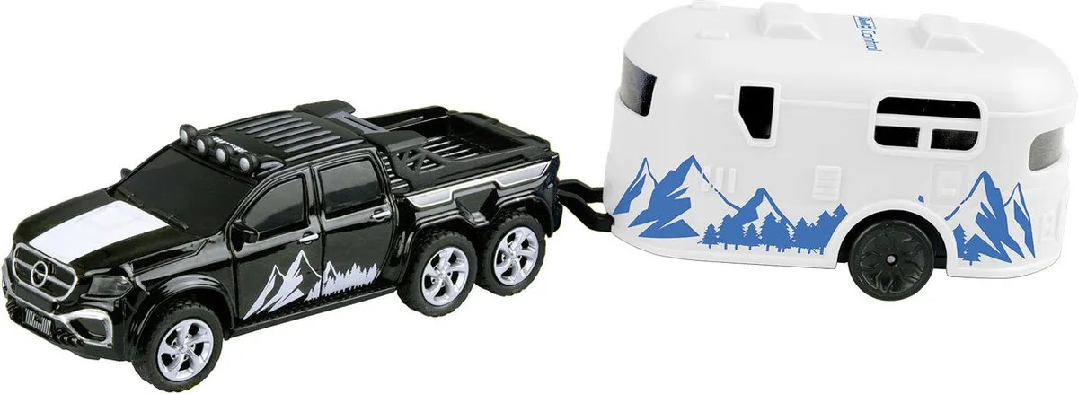 Revell 23566 RC Pickup Auto met Camper Trailer