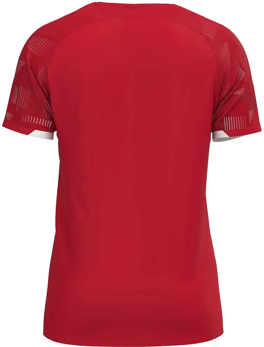 Jako Sonic Shirt Korte Mouw Kinderen 140 - Rood/Zwart/Wit