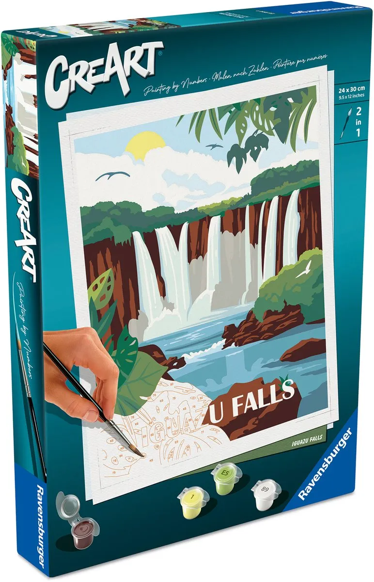 Ravensburger CreArt Adults Trend Iguazu Watervallen