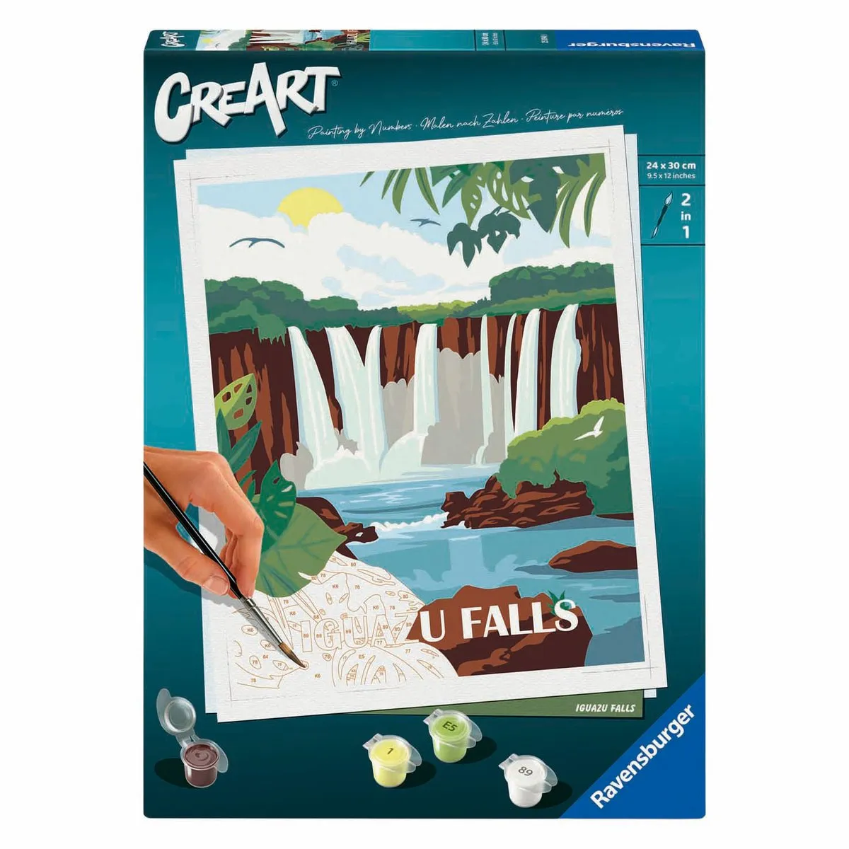 Ravensburger CreArt Adults Trend Iguazu Watervallen - Meerkleurig
