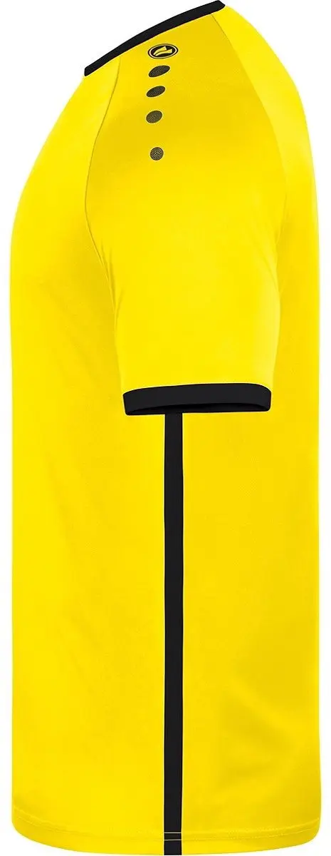 JAKO Primera Shirt Korte Mouw Heren - Geel - Maat S