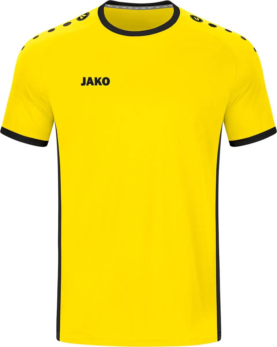 JAKO Primera Shirt Korte Mouw Heren - Geel - Maat S
