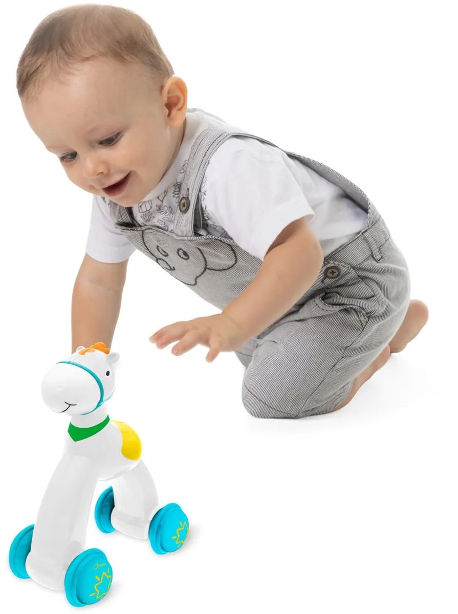 Chicco Paard Speelgoed Push & Go - Wit