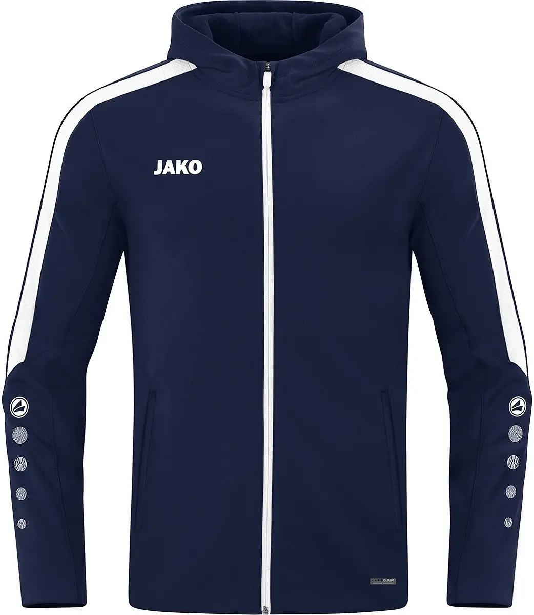 Jako Power Jas Met Kap Kinderen 164