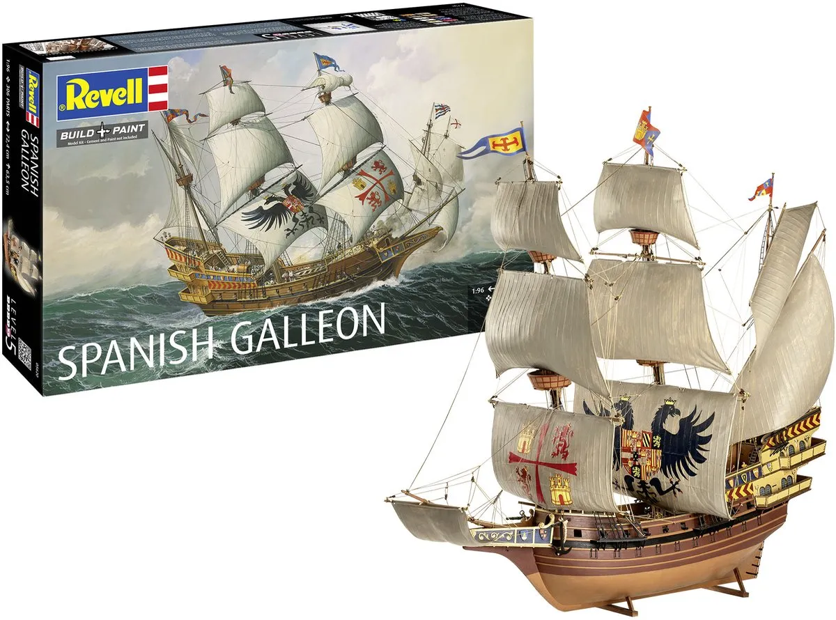 Revell 05620 Spaanse Galjoen Modelbouwpakket 1:96