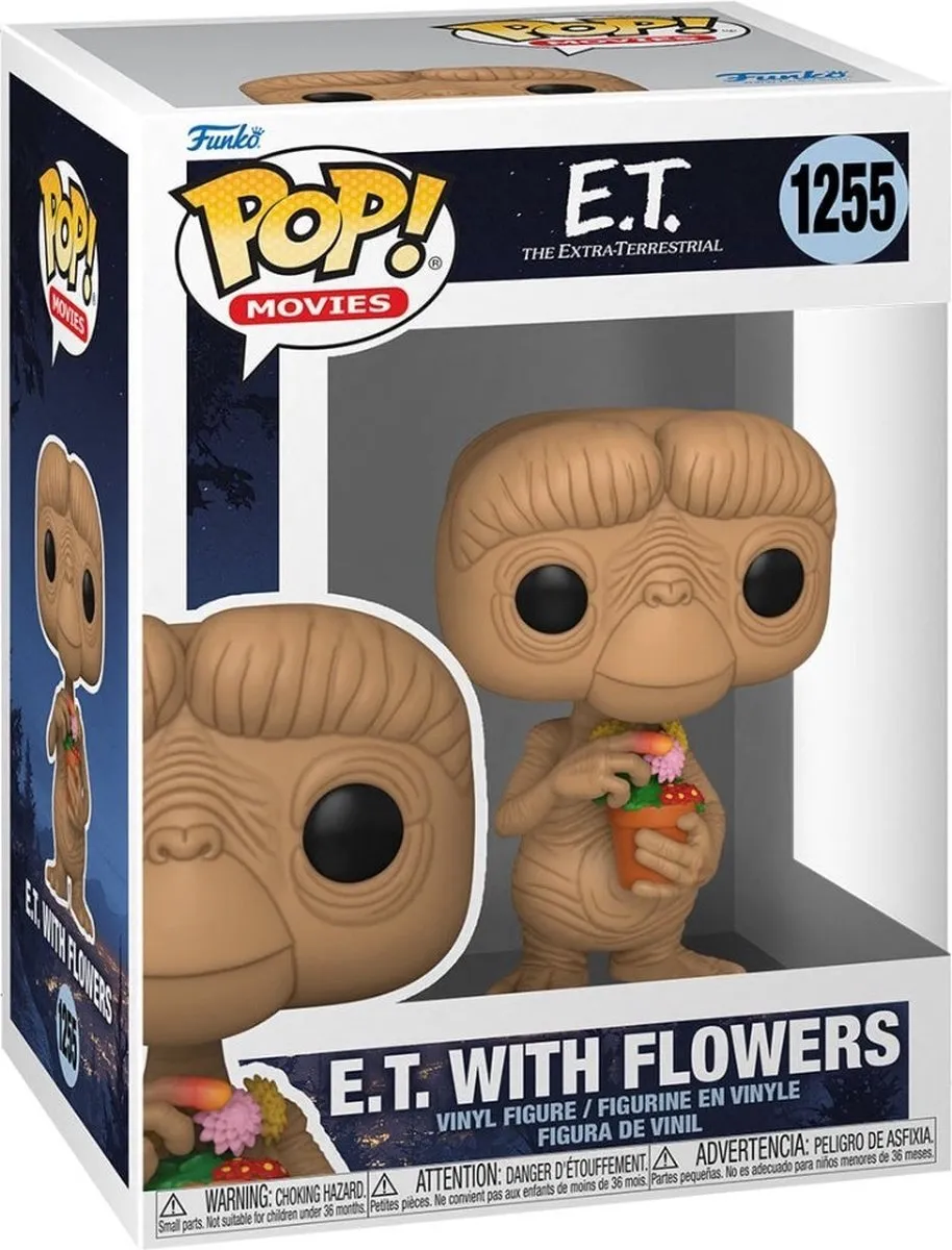Funko POP! E.T. With Flowers Verzamelfiguur - Bruin