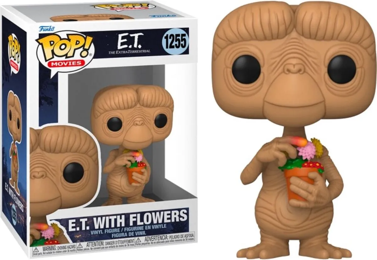 Funko POP! E.T. With Flowers Verzamelfiguur - Bruin