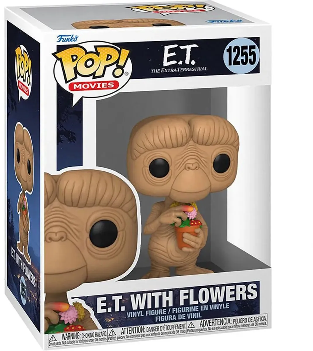 Funko POP! E.T. With Flowers Verzamelfiguur - Bruin - afbeelding 6 van 6