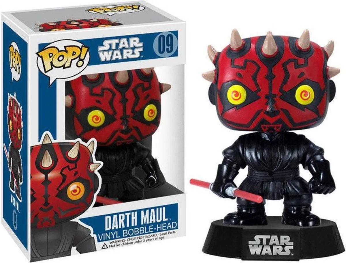 Funko POP! Darth Maul Star Wars Vinyl Figuur