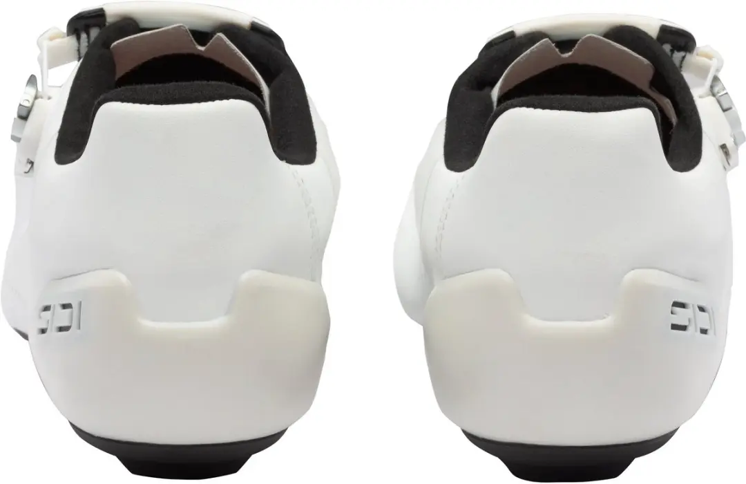 Sidi Genius X Heren Witte Wielrenschoenen - Carbon Zool - Maat 42.5