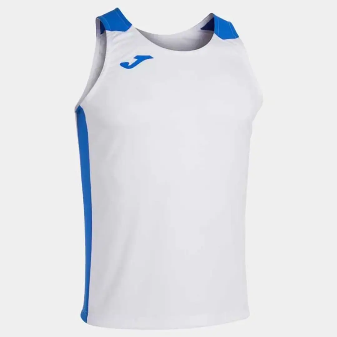 Joma Record II Mouwloos T-shirt M - Wit