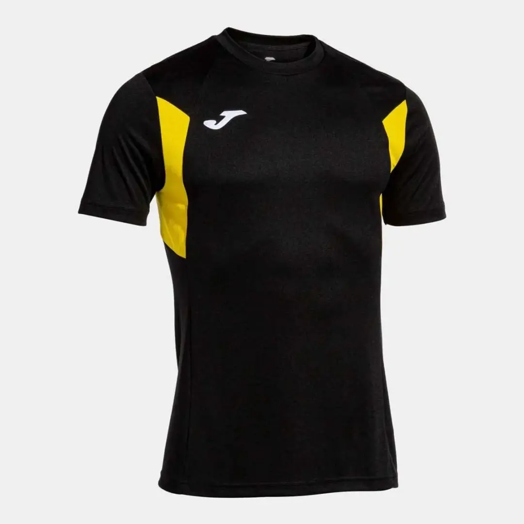Joma Winner III T-shirt - M - Zwart/Geel