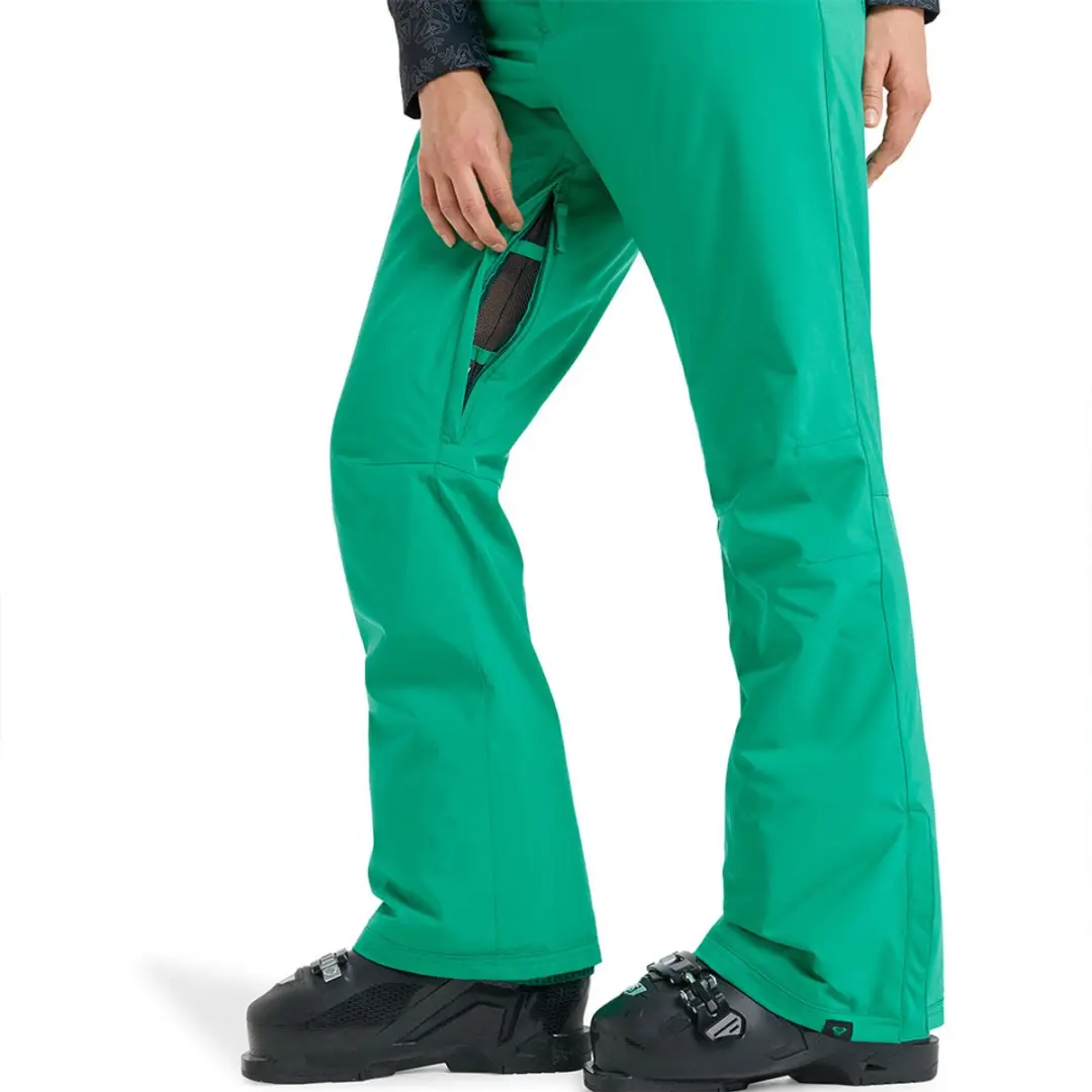 Roxy Backyard Broek - XS - 5000 g Ademend - Groen