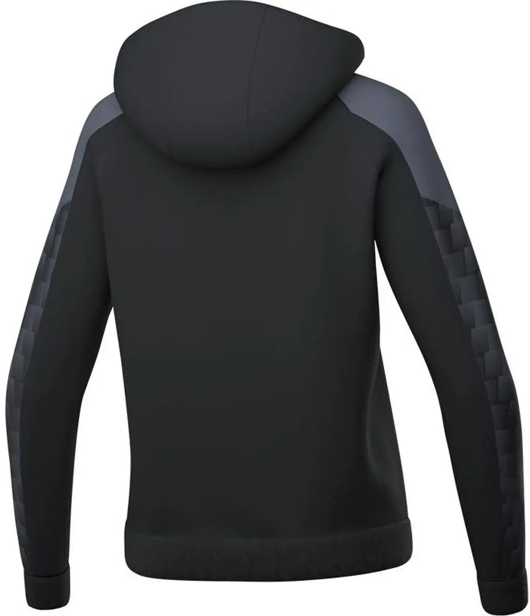 Erima Evo Star Trainingsjack Dames - 42 - Zwart/Grijs