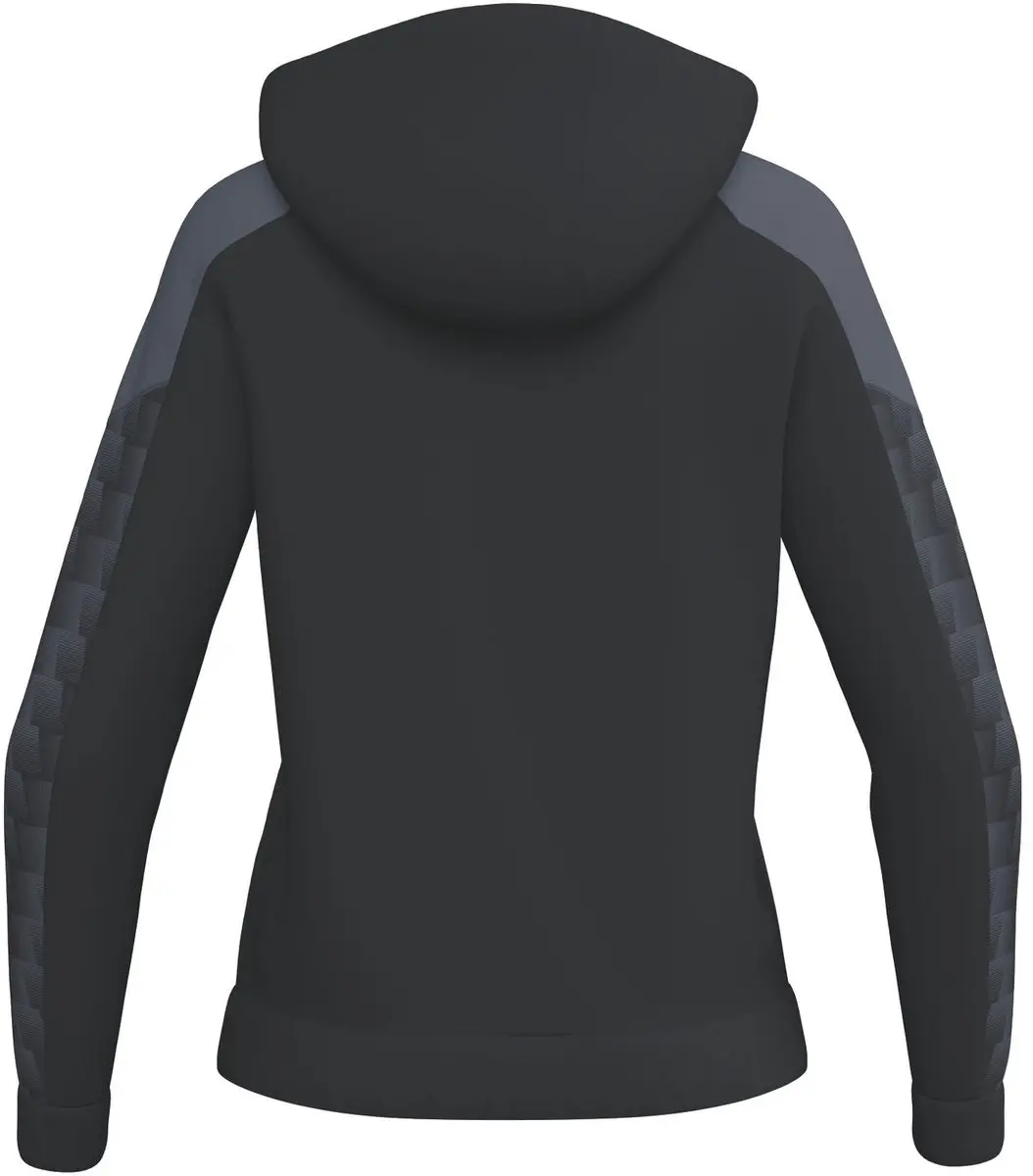 Erima Evo Star Trainingsjack Dames - 42 - Zwart/Grijs