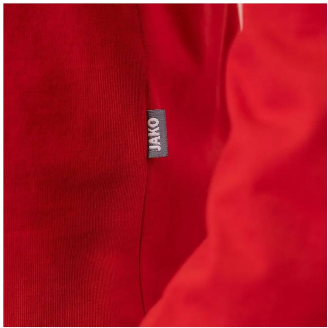 JAKO Organic T-Shirt Lange Mouwen - XL - Rood