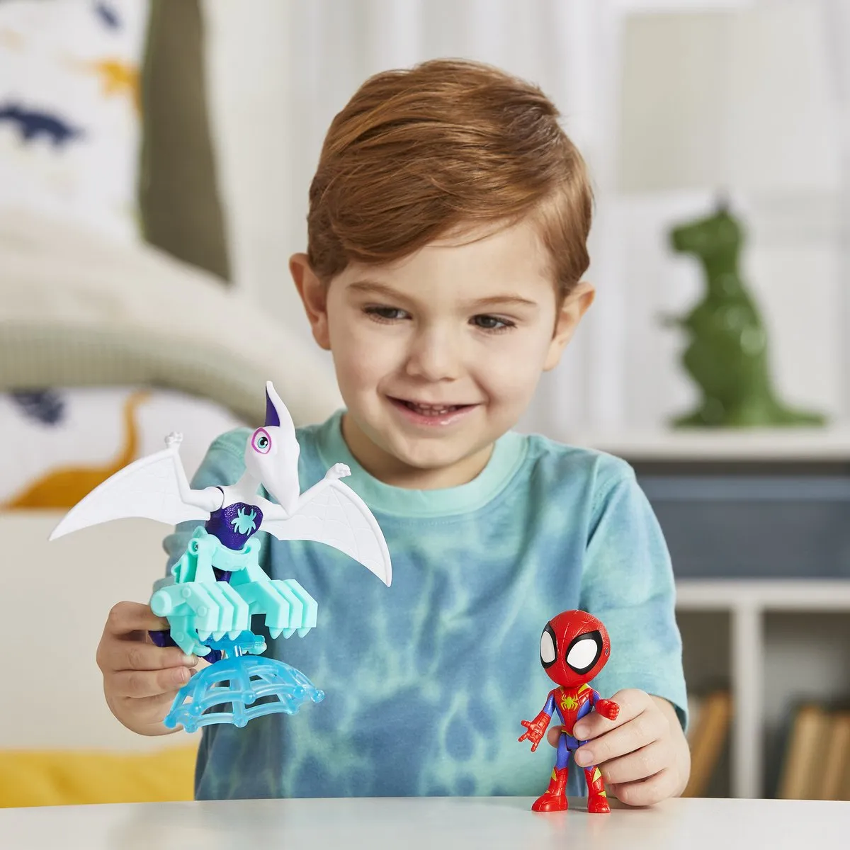 Hasbro Marvel Spidey and His Amazing Friends Ghostasaurus & Spidey G01235X0 - Meerkleurig