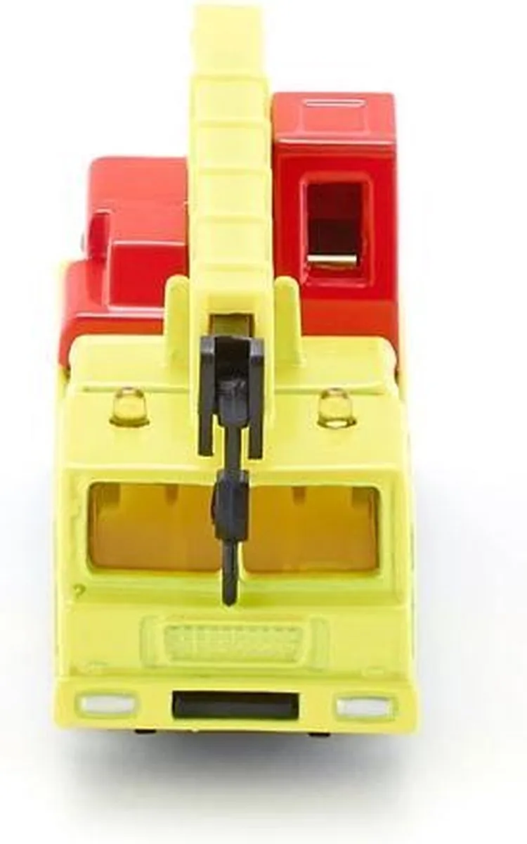 SIKU Hydraulische Kraanwagen 1326 - Geel/Rood