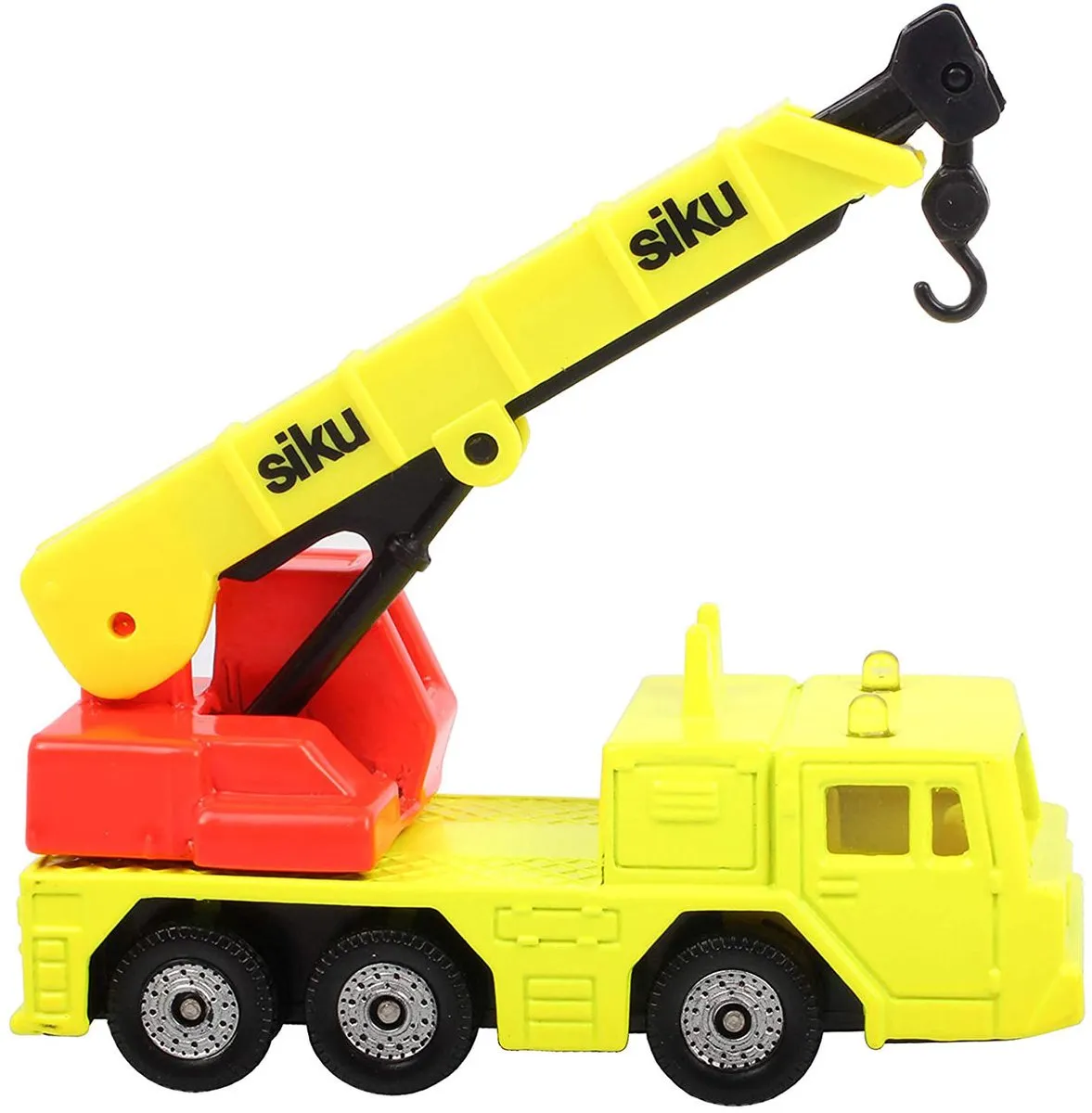 SIKU Hydraulische Kraanwagen 1326 - Geel/Rood