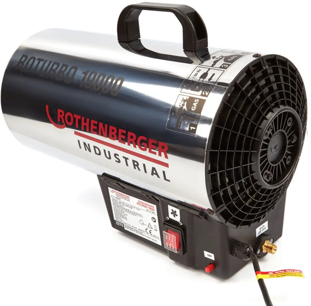 Rothenberger ROTURBO 19000 Industrieel Verwarmingspistool - afbeelding 4 van 6