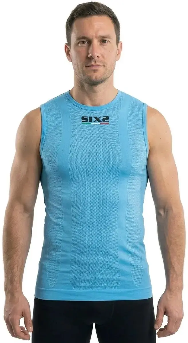 Sixs Logo Mouwloos Basislaag SMX Blauw XS - afbeelding 3 van 3
