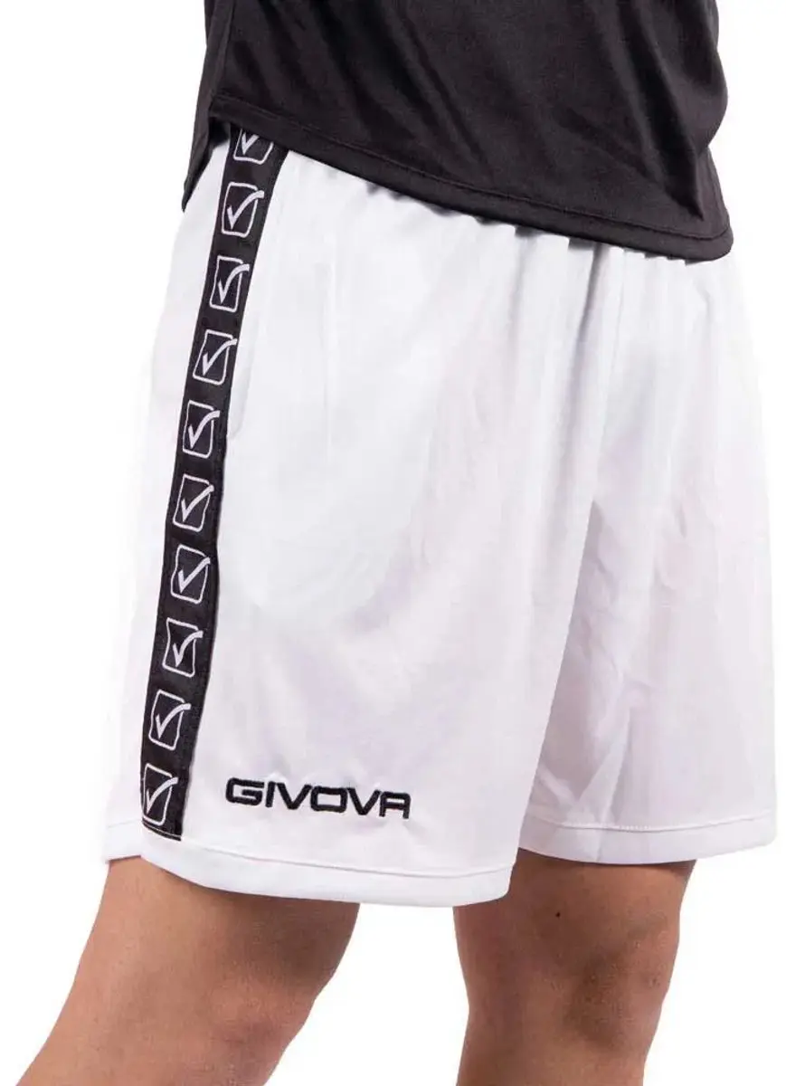 Givova Poly Band Korte Broek Wit 4XL - afbeelding 3 van 3