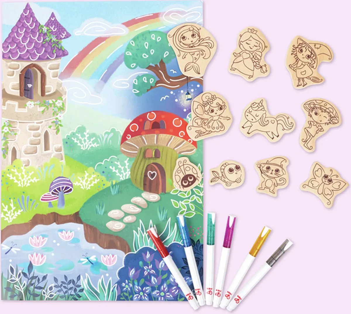 Hape Mal & Spielset Zauberwald