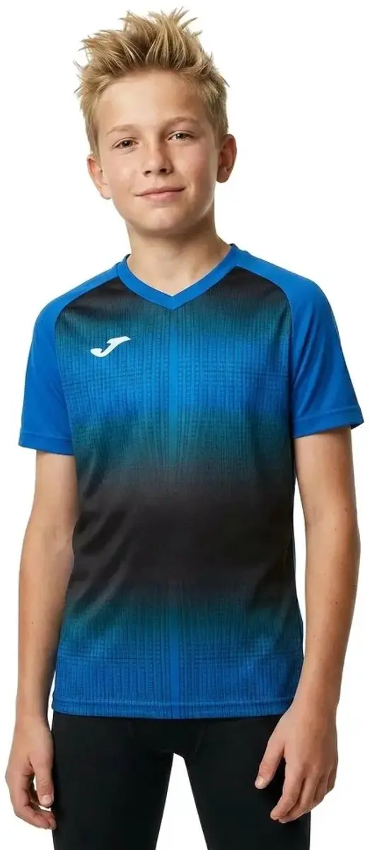 Joma Tiger V T-shirt - 12-14 jaar - Royal/Black