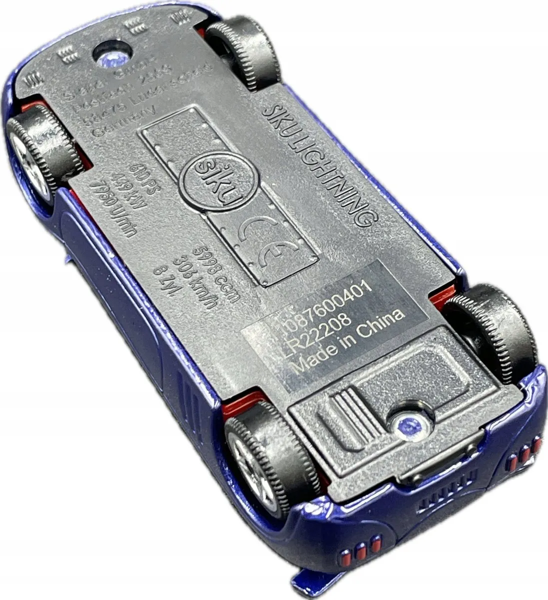 SIKU Lightning 4 Raceauto Speciale Editie - Blauw