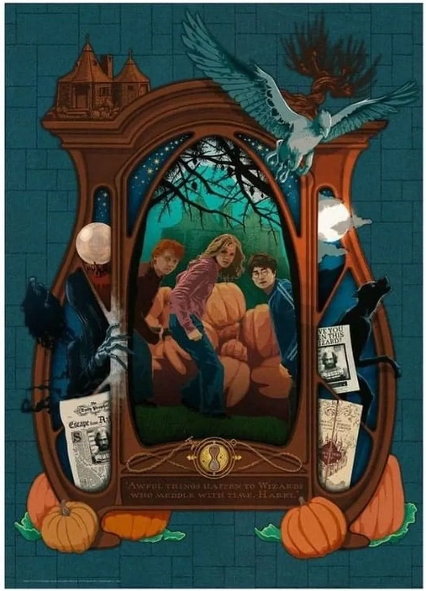 Ravensburger Harry Potter 3 Secret of Azkaban Legpuzzel 1000 Stuks