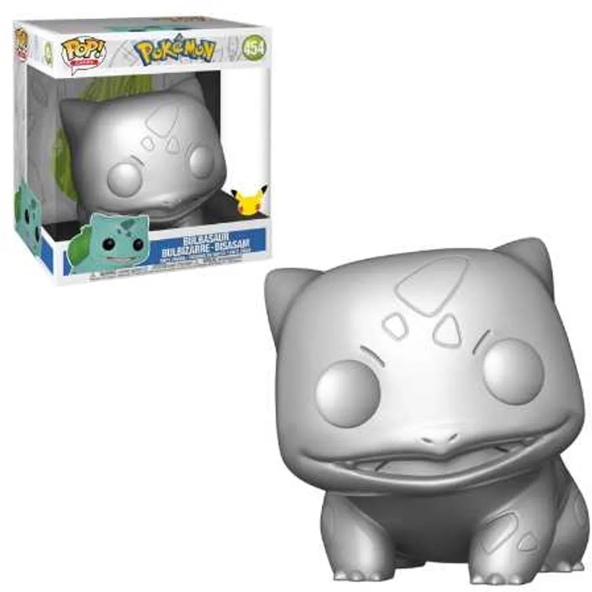 Funko Pop! Pokémon Bulbasaur 10 inch - Zilver