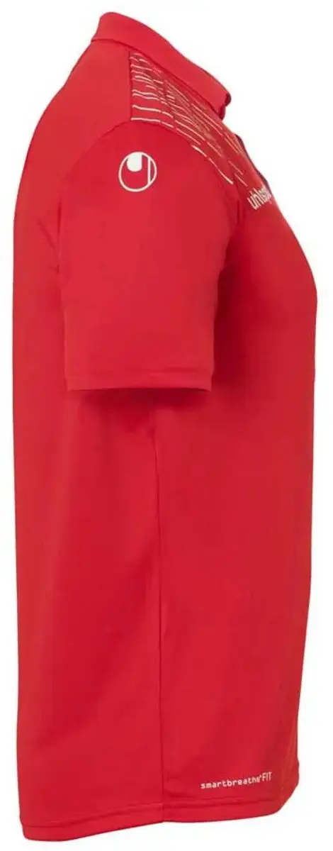 Uhlsport Score 26 Polo Kinderen 164 - Rood/Wit