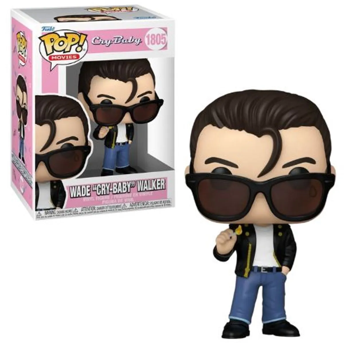 Funko Pop! Movies Crybaby Wade 'Crybaby' Walke #1805 - afbeelding 3 van 3