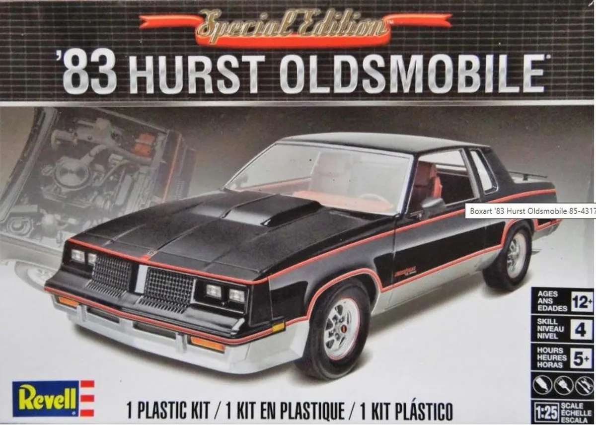 Revell Hurst Oldsmobile 1:25 Modelbouwset 94-delig