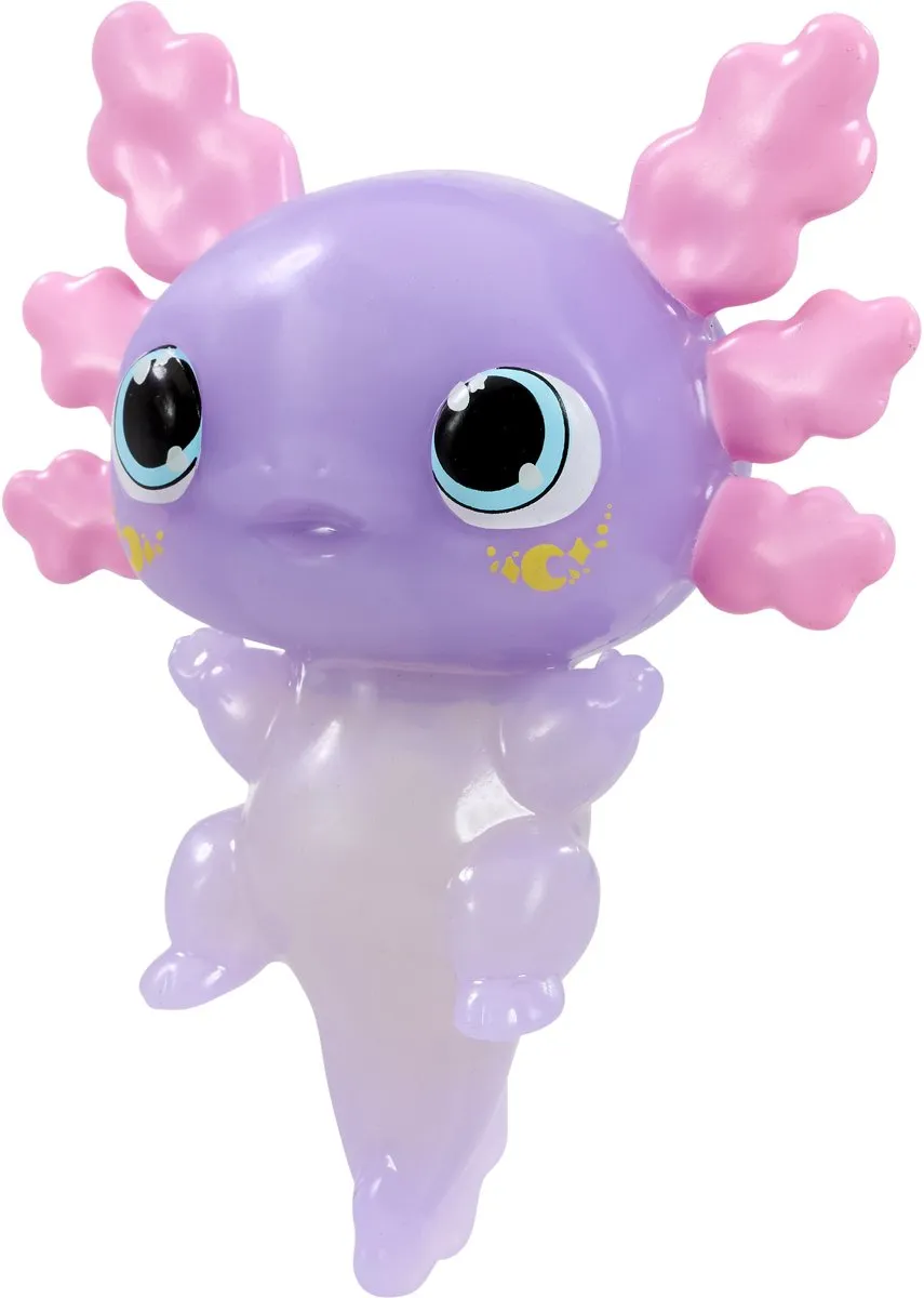 Goliath Animagic Let's Glo Axolotl Pastel - Lichtgevende Speelfiguur - 3x AAA