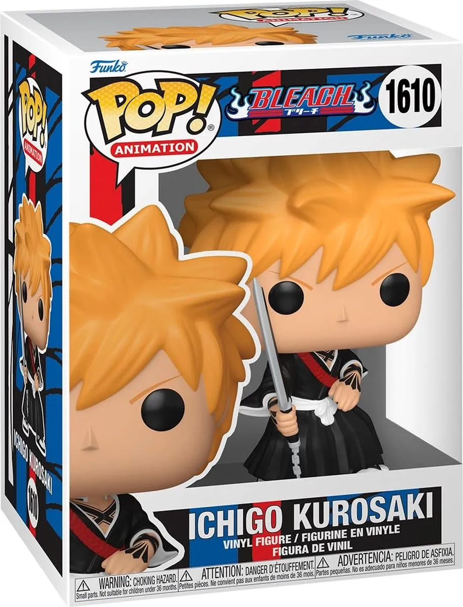 Funko Pop! Animation Bleach Ichigo Kurosaki Shikai 75508 - Multicolor
