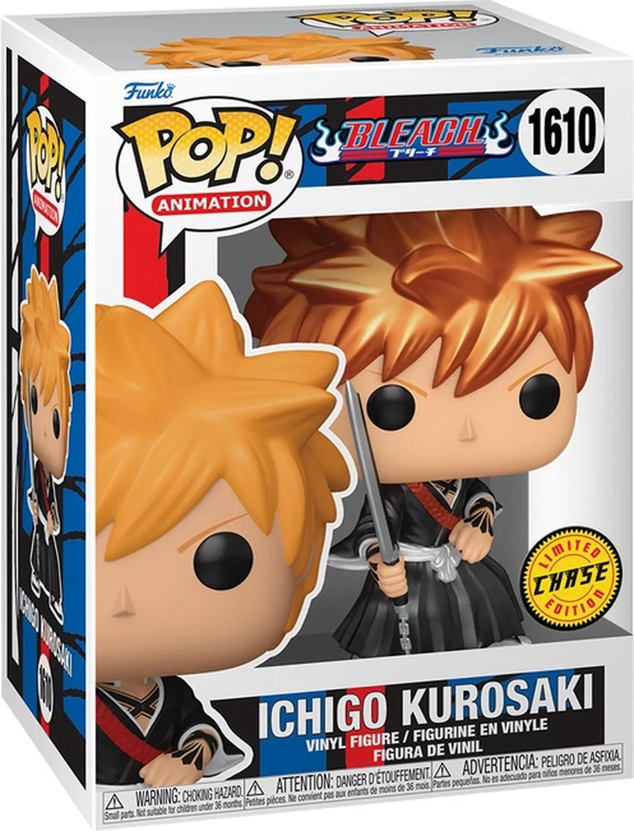 Funko Pop! Animation Bleach Ichigo Kurosaki Shikai 75508 - Multicolor