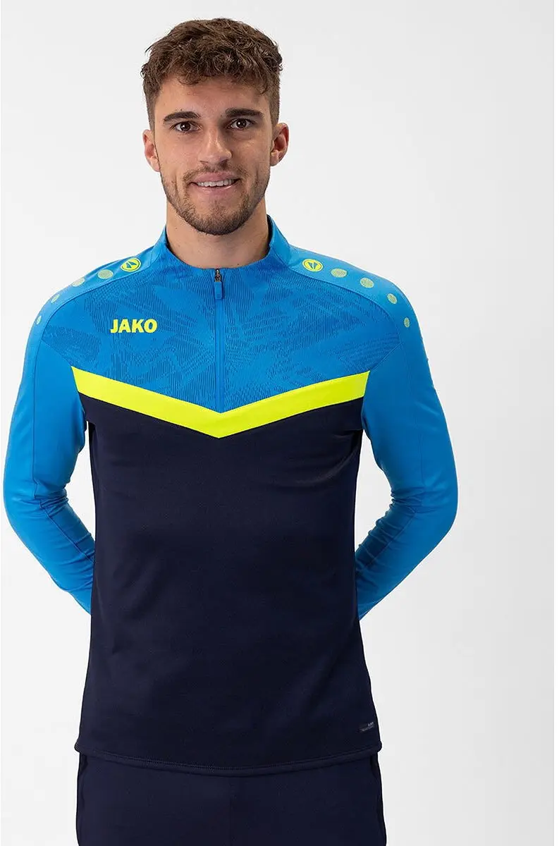 Jako Iconic Ziptop Heren - L - Marine