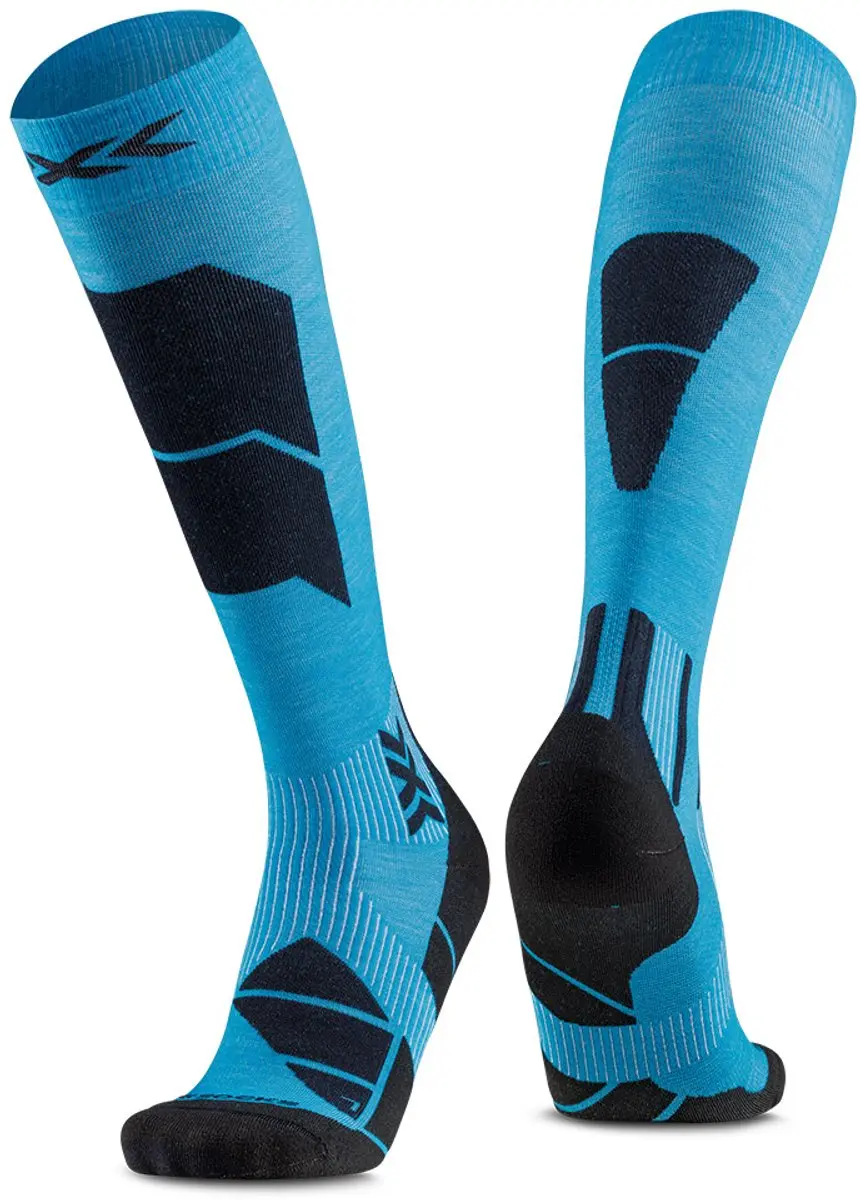 X-socks Ski Perform Merino Otc Sokken Blauw EU 42-44 Man,Vrouw