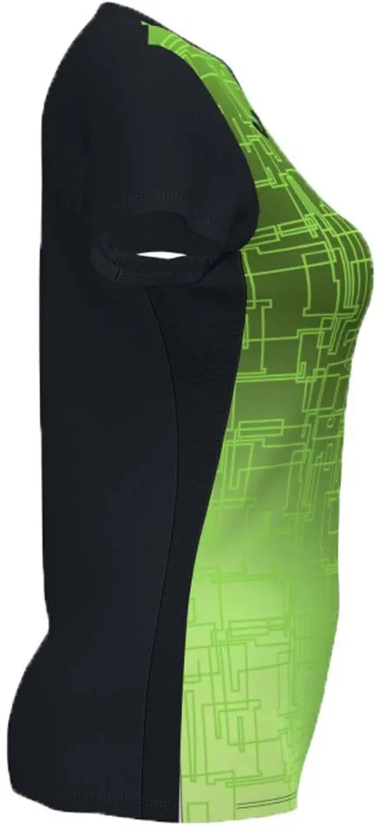 Joma Elite VIII T-shirt Meisje 12-14 jaar - Groen/Zwart