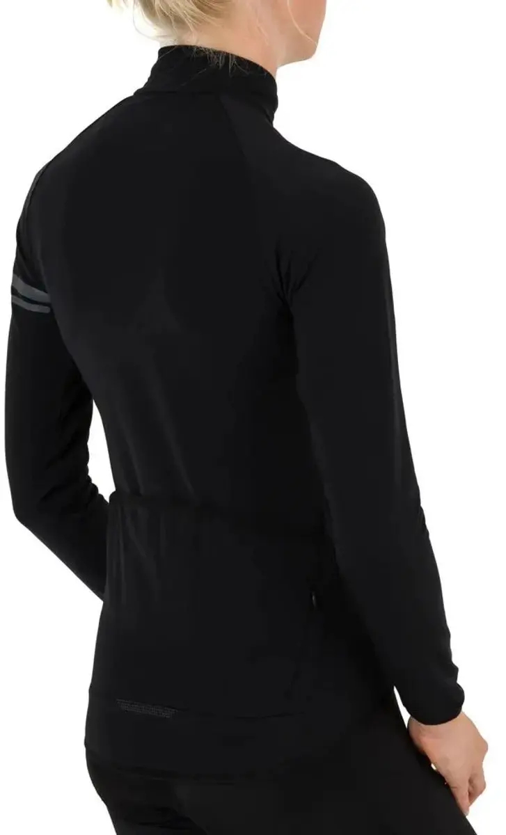 AGU Thermo Fietsshirt Lange Mouwen Essential Dames - Zwart - L