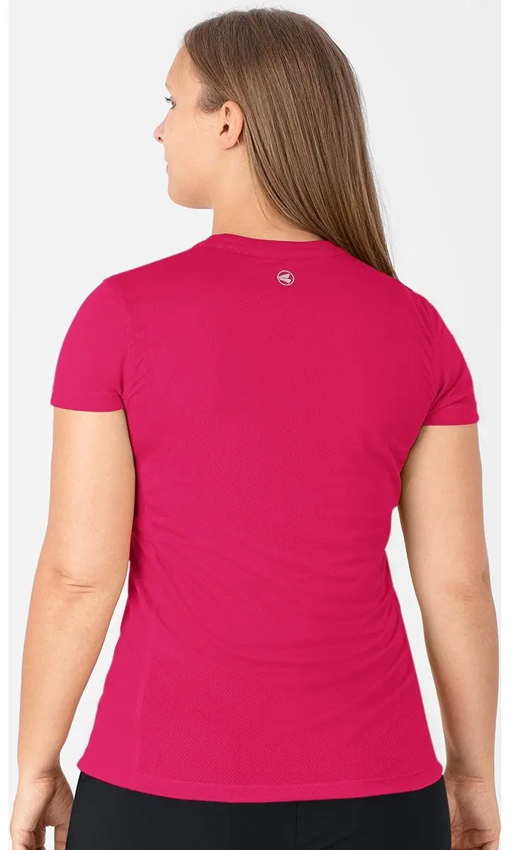 JAKO Run 2.0 T-Shirt Dames - Framboos - Maat 44