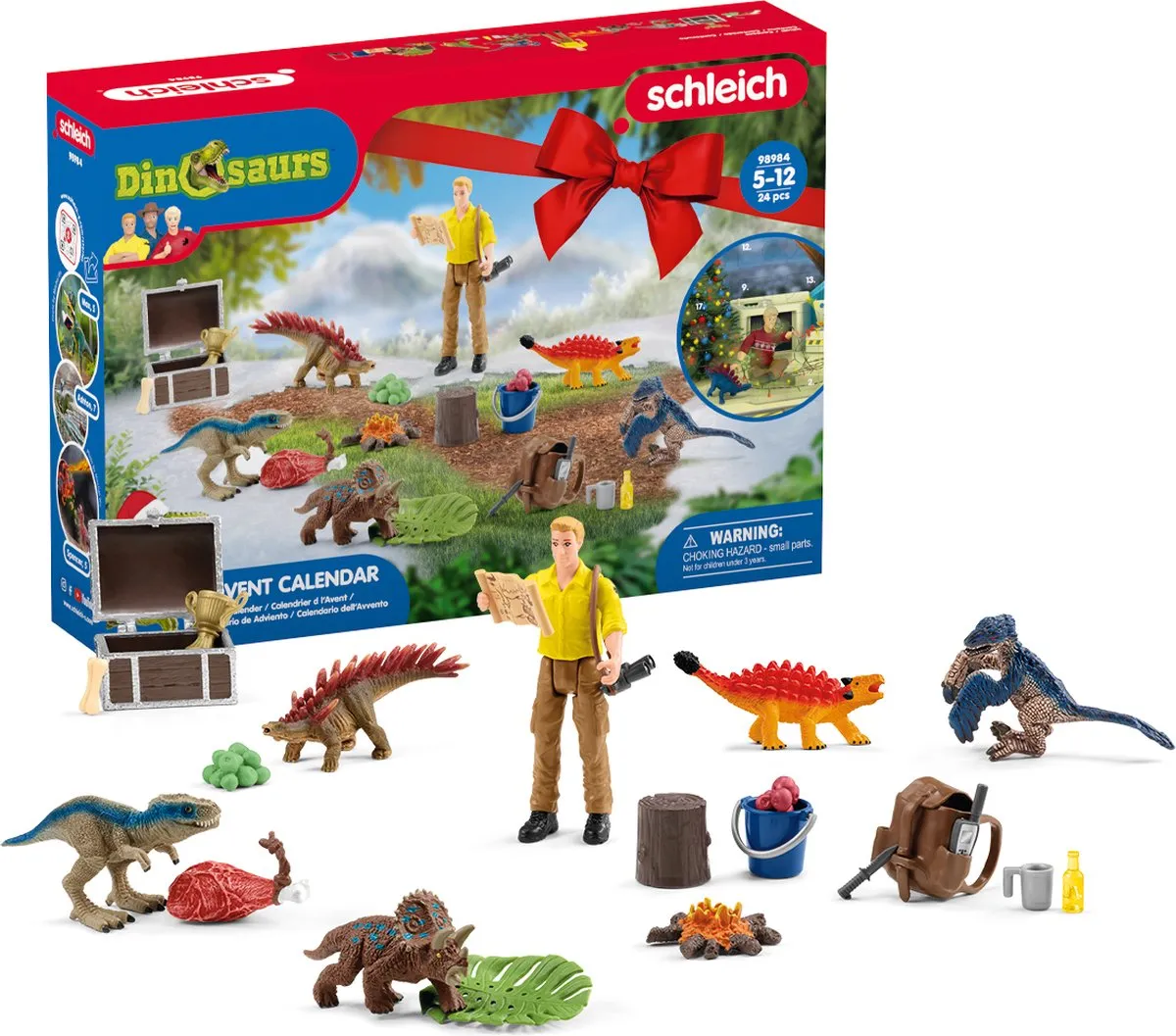 Schleich Dinosaurs Adventskalender 2023 - 98984