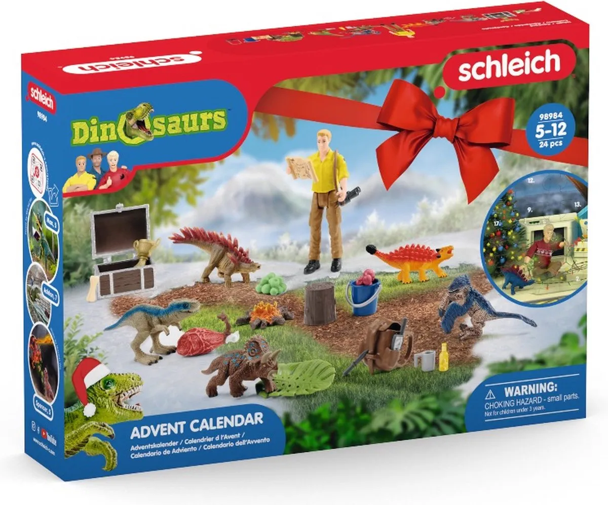 Schleich Dinosaurs Adventskalender 2023 - 98984 - afbeelding 6 van 6